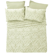 4 or 6-Piece Paisley Printed Deep Pocket Bed Sheet Set product image