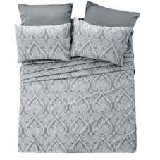 4 or 6-Piece Paisley Printed Deep Pocket Bed Sheet Set product image