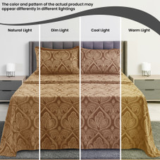 4 or 6-Piece Paisley Printed Deep Pocket Bed Sheet Set product image
