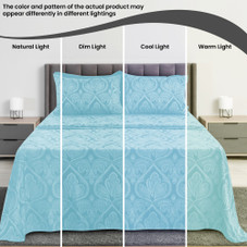 4 or 6-Piece Paisley Printed Deep Pocket Bed Sheet Set product image