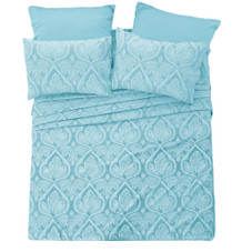 4 or 6-Piece Paisley Printed Deep Pocket Bed Sheet Set product image