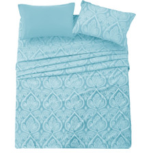 4 or 6-Piece Paisley Printed Deep Pocket Bed Sheet Set product image