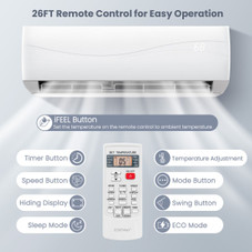 Ductless Mini Split Air Conditioner & Heater (12,000- to 23,000-BTU) product image