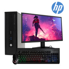HP® EliteDesk 800 G1 Bundle with 22" Monitor, Intel i5 Quad-Core, 8GB RAM, 1TB HDD product image