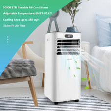 10,000 BTU 3-in-1 Portable Air Conditioner with Remote Control product image