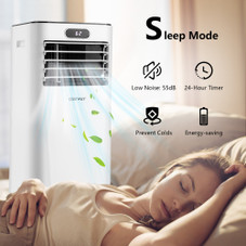 10,000 BTU 3-in-1 Portable Air Conditioner with Remote Control product image