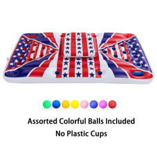 American Flag Beer Pong Cooler Float product image