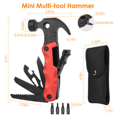 LakeForest 13-in-1 Pocket Survival Tool product image