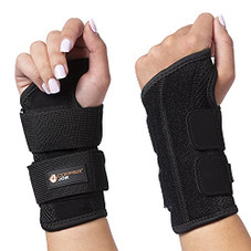 Copper Joe® Copper-Infused Ultimate Fitted Wrist Brace (Left or Right Hand) product image