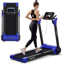 SuperFit™ 2.25HP Electric Folding Treadmill with LED Display product image