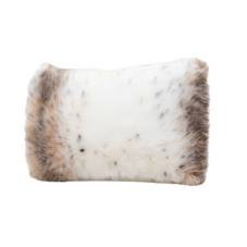 Cheer Collection™ Animal Print Fur Decorative Throw Pillow (2-Pack) product image