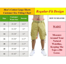 Men's Cotton Chino Shorts with Belt (2-Pack) product image