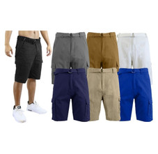 Men's Cotton Chino Shorts with Belt (2-Pack) product image