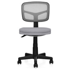 Armless Adjustable Swivel Mesh Desk Chair product image