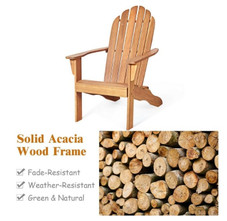 Solid Wood Adirondack Chair product image