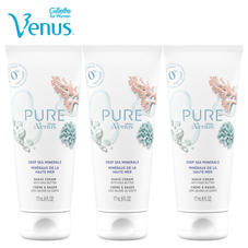 Gillette® Venus™ PURE Deep Sea Minerals Shave Cream, 6 fl. oz. (3-Pack) product image