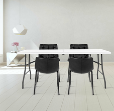 Portable 6-foot Folding Table product image