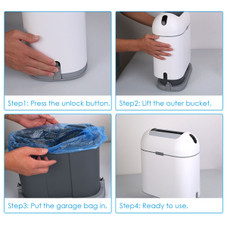 iMounTEK® Touchless Automatic Trash Can product image