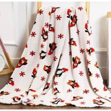 Noble House Soft Fleece Winter Holiday Throw Blanket product image