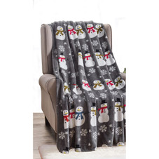 Noble House Soft Fleece Winter Holiday Throw Blanket product image