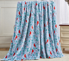 Noble House Soft Fleece Winter Holiday Throw Blanket product image