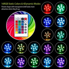 iMounTEK® Waterproof RGB LED Light (4-Pack) product image