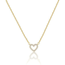  Dainty Diamond Heart Necklace  product image
