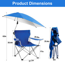 LakeForest Foldable Beach Chair  product image