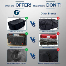 Zone Tech® Black Cargo Carrier product image