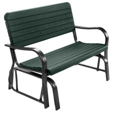 Outdoor Patio Steel Swing Bench Loveseat product image