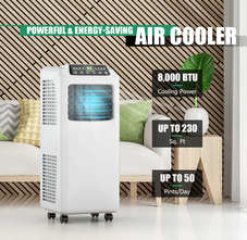 Portable 8,000BTU Air Conditioner & Dehumidifier with Remote product image