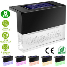 Solarek® Waterproof Solar Deck Lights, 6 ct. product image