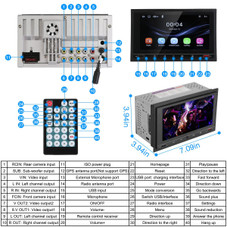 iMounTEK® 1080p Wireless Car MP5 Player product image