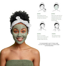 Amoré Paris® Purifying Clay Mask Stick, Green Tea, 1.35 oz. (2-Pack) product image