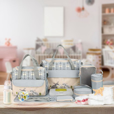 Babyluv™ 11-Piece Diaper Bag Set product image