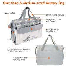 Babyluv™ 11-Piece Diaper Bag Set product image
