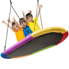 Oval 60-Inch Surfer Saucer Tree Swing product image