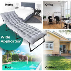 Folding Outdoor 4-Position Camping Cot, Pad, And Pillow By Zone Tech® product image