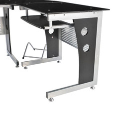 HOMCOM® L-Shaped Corner Computer Desk product image