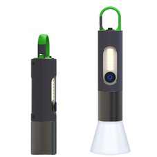 1,800mAh Waterproof Keychain Flashlight product image