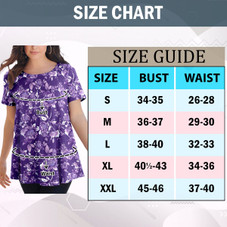 Women’s Printed Short Sleeve Casual Crew Neck T-Shirts (4-Pack) product image