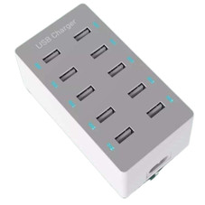 10-Port USB Charger Hub, 50W product image 10-Port USB Charger Hub, 50W product image