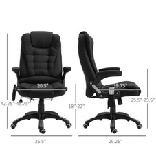 6 Vibrating Massage Office Chair by Vinsetto™ product image