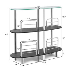 Tempered Glass Top Bar Table product image