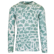 Men's Long Sleeve Tie-Dye Cotton T-Shirt product image