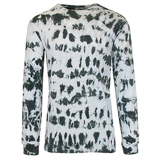 Men's Long Sleeve Tie-Dye Cotton T-Shirt product image