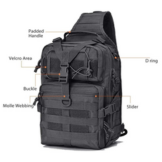 15L Tactical Military Medium Sling Range Bag product image