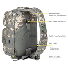 15L Tactical Military Medium Sling Range Bag product image