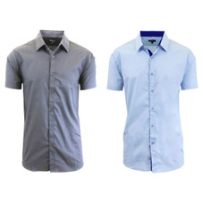 Men's Short Sleeve Dress Shirt (2-Pack) product image