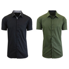 Men's Short Sleeve Dress Shirt (2-Pack) product image